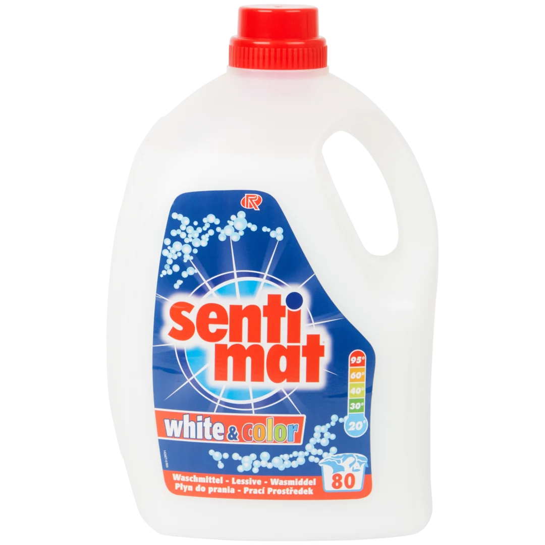 🧺 Sentimat White & Color – detergent lichid, 4 L