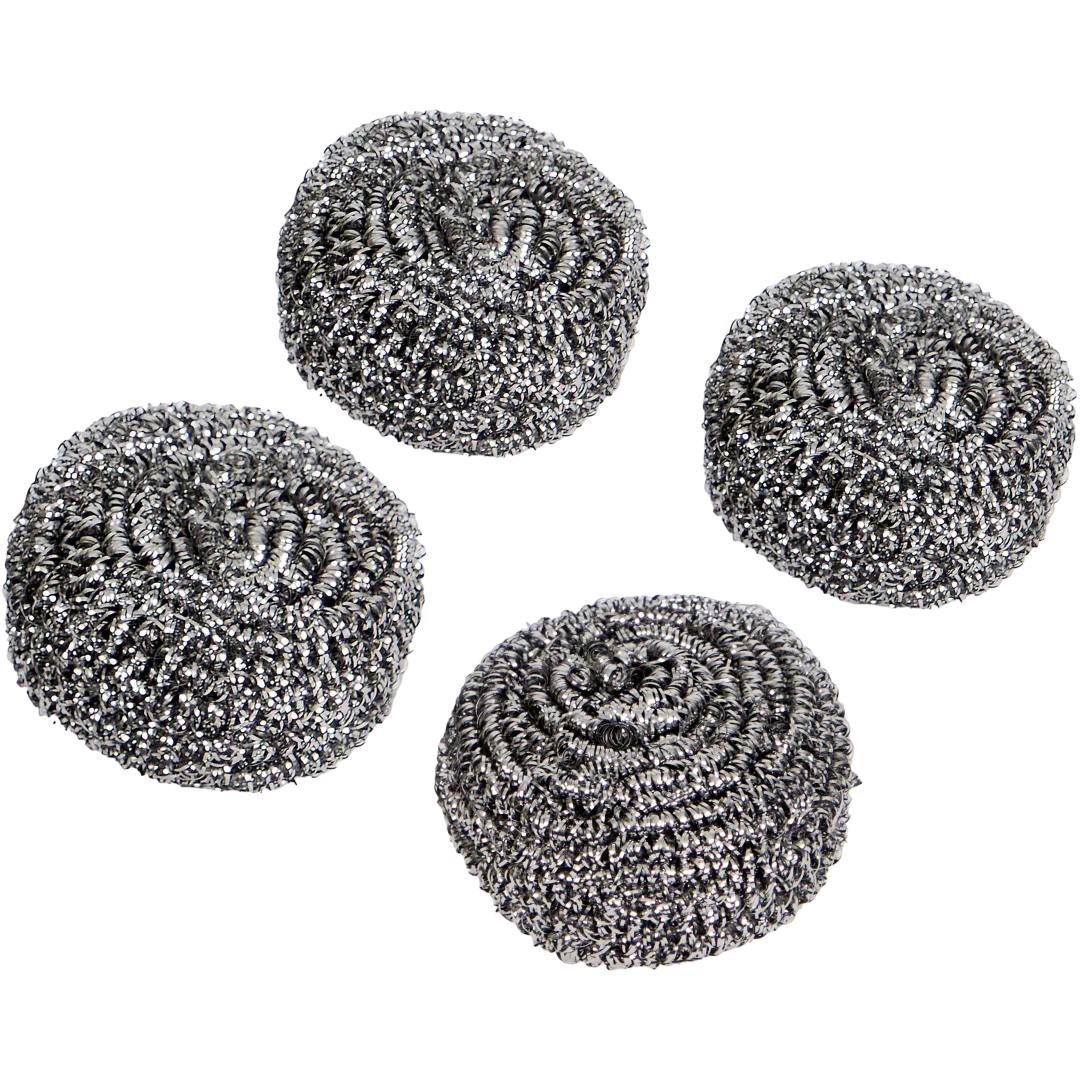 Spargo Bureți metalici din inox – 4 bucăți