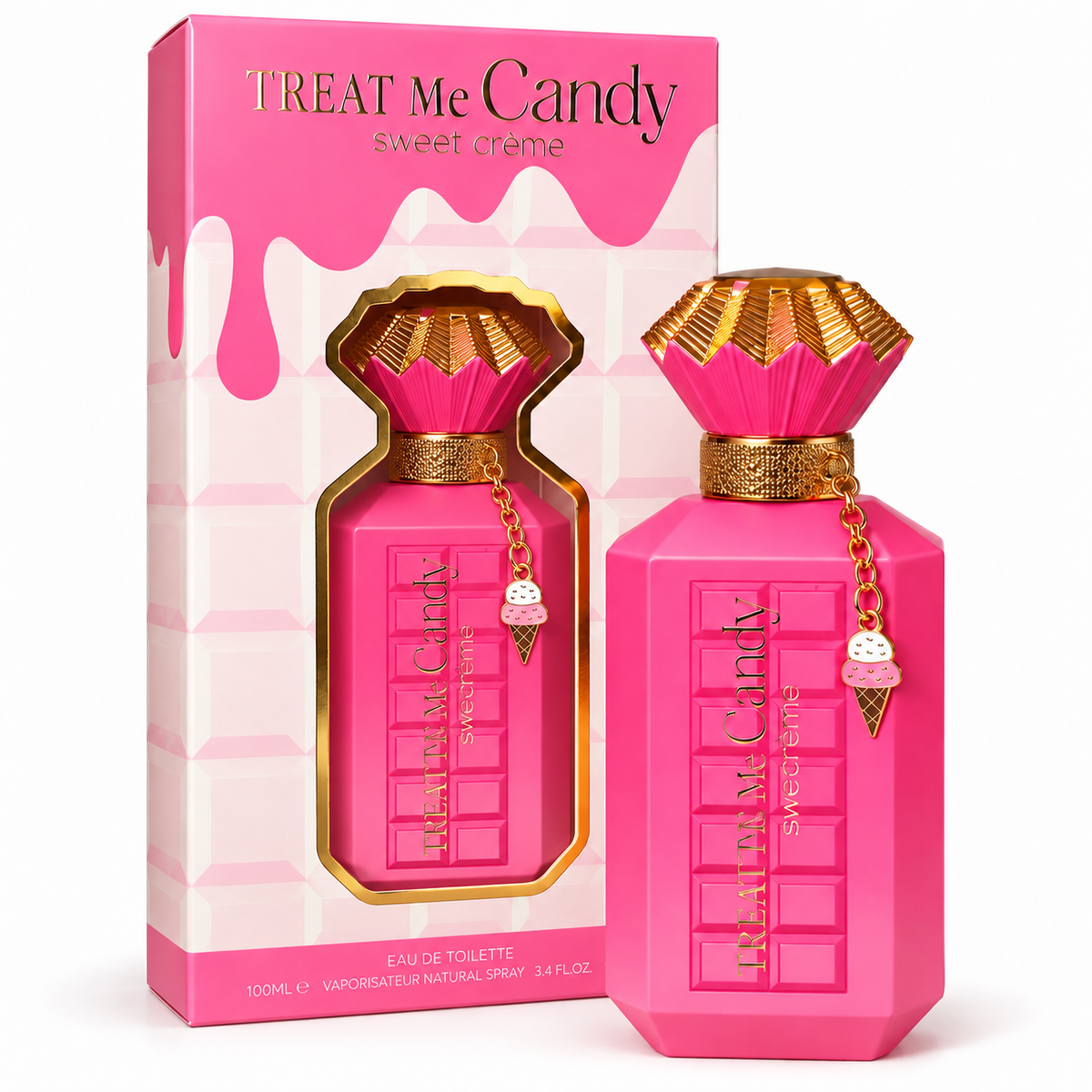 🍬 Treat Me Candy Sweet Crème – Eau de Toilette, 100 ml