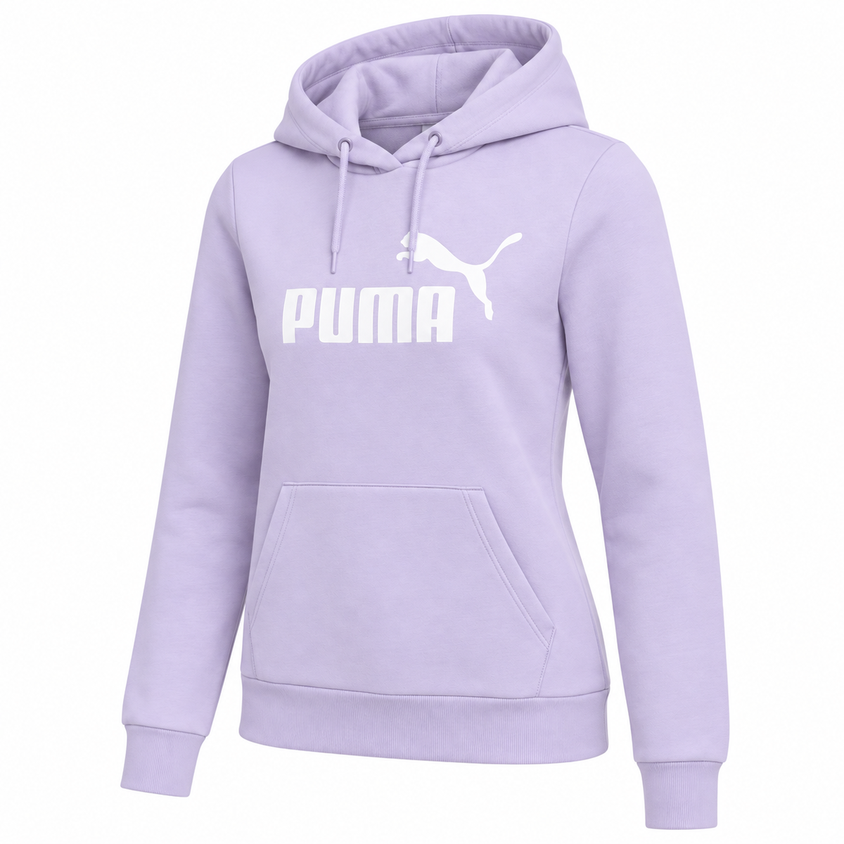 💜 Hanorac Puma ESS No. 1 Logo Hoodie Damă – Mov Deschis