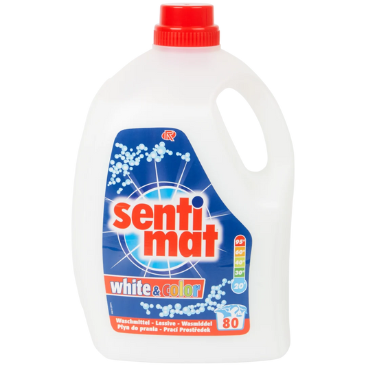 🧺 Sentimat White & Color – detergent lichid, 4 L