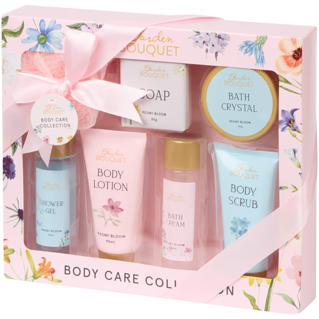 🎁 Body Care Collection Garden Bouquet – Set cadou 7 piese
