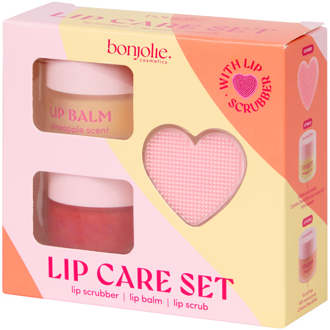 💋 Bonjolie Set pentru îngrijirea buzelor – Ananas & Mango