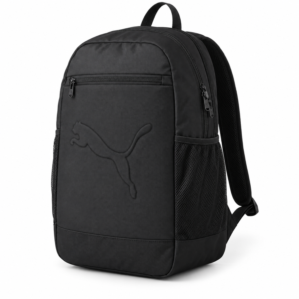 🎒 Rucsac Puma Buzz Negru – Compartimente Multiple & Buzunare Laterale